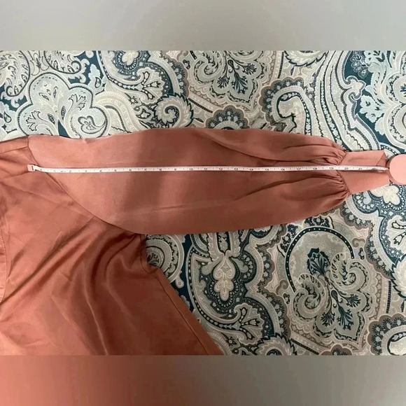 H&M Women’s Satin tunic Old rose color - Picture 11 of 11